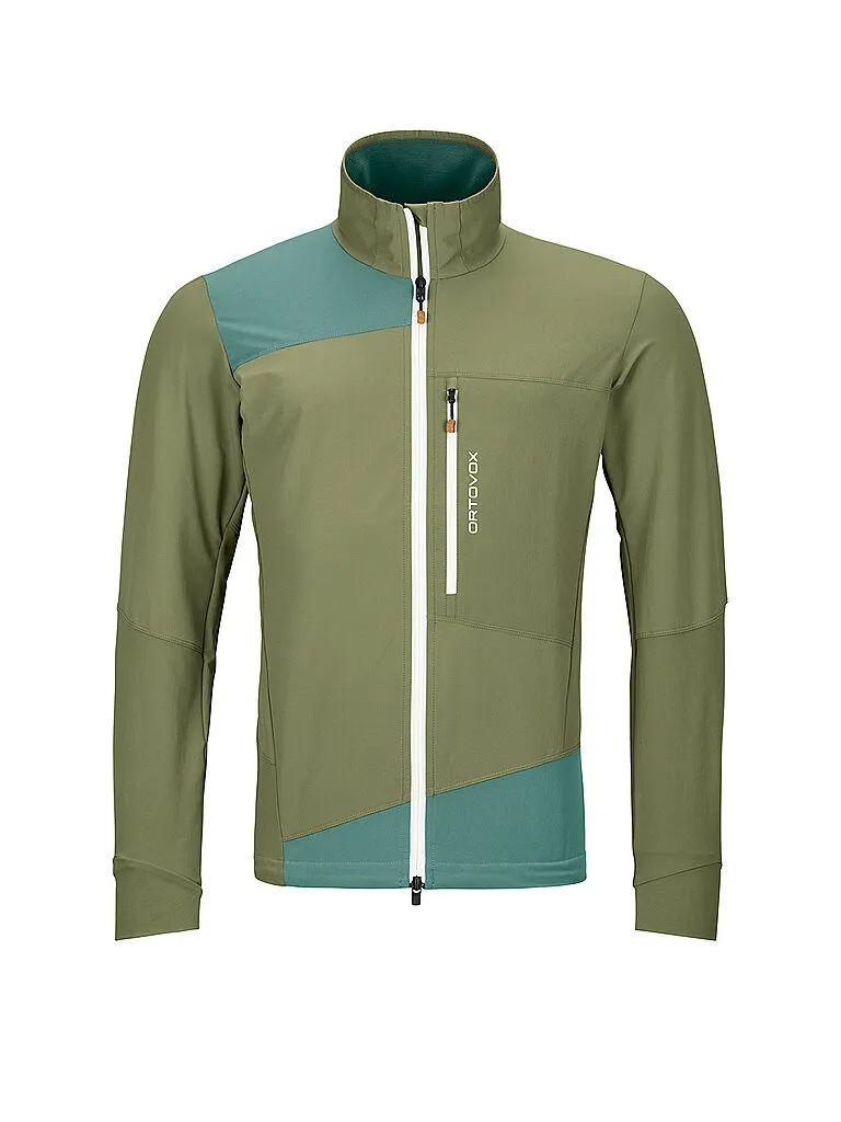 Ortovox Herren Softshelljacke Pala Hoodie Light, Olive