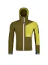 Ortovox Herren Touren Softshelljacke Berrino Hoodie, Olive