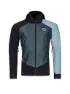 Ortovox Herren Touren Softshelljacke Col Becchei Hoodie petrol