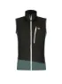 Ortovox Herren Weste Fleece Grid petrol