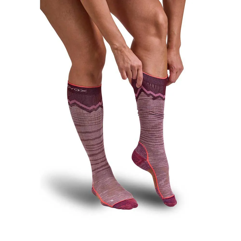 Ortovox Tour Lange Socken, Mountain rose Ortovox Tour Lange Socken, Mountain rose