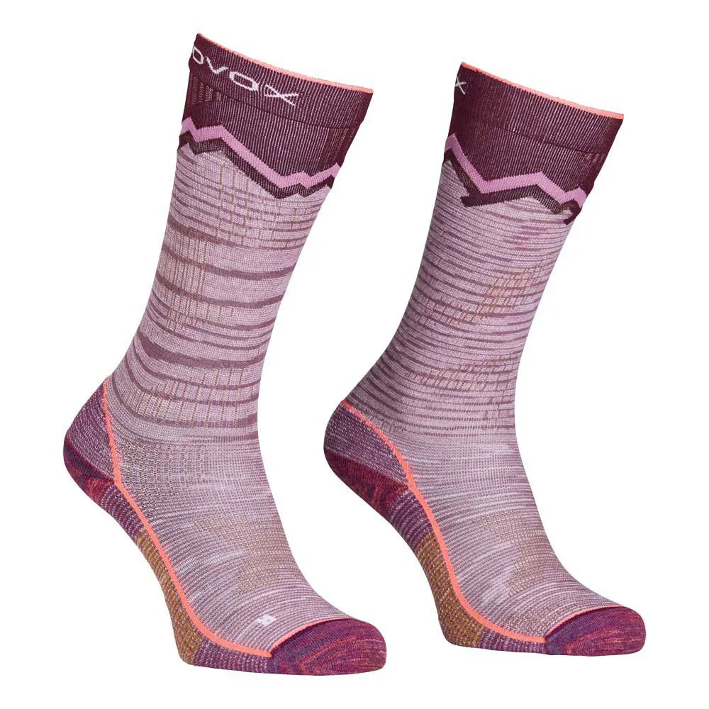 Ortovox Tour Lange Socken, Mountain rose Ortovox Tour Lange Socken, Mountain rose