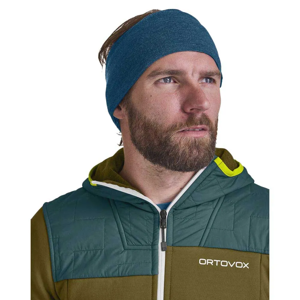 Ortovox Wonderwool Stirnband male, Mountain blue