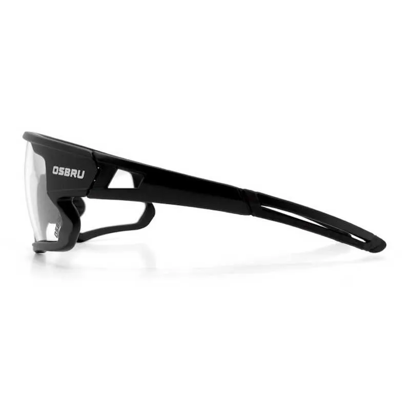 Osbru Competition Domi Photochrome Sonnenbrille, Black, Photocromic/CAT1-3 Osbru Competition Domi Photochrome Sonnenbrille, Black, Photocromic/CAT1-3