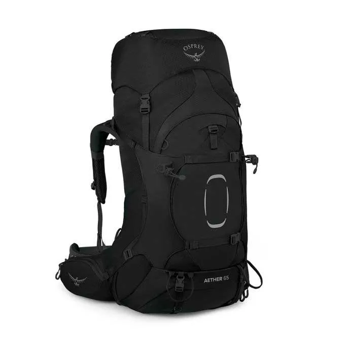 Osprey Aether 65l Extended Fit Rucksack, Black Osprey Aether 65l Extended Fit Rucksack, Black