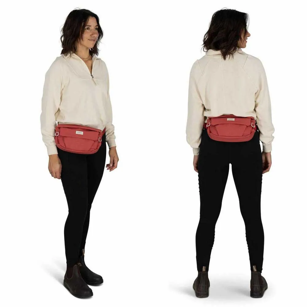 Osprey Arcane 2l Gürteltasche, Red pampas