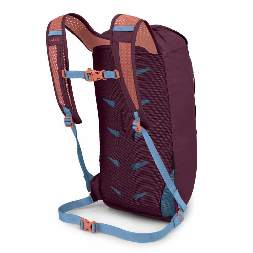 Osprey Daylite Cinch 15l Rucksack, Moody burgundy