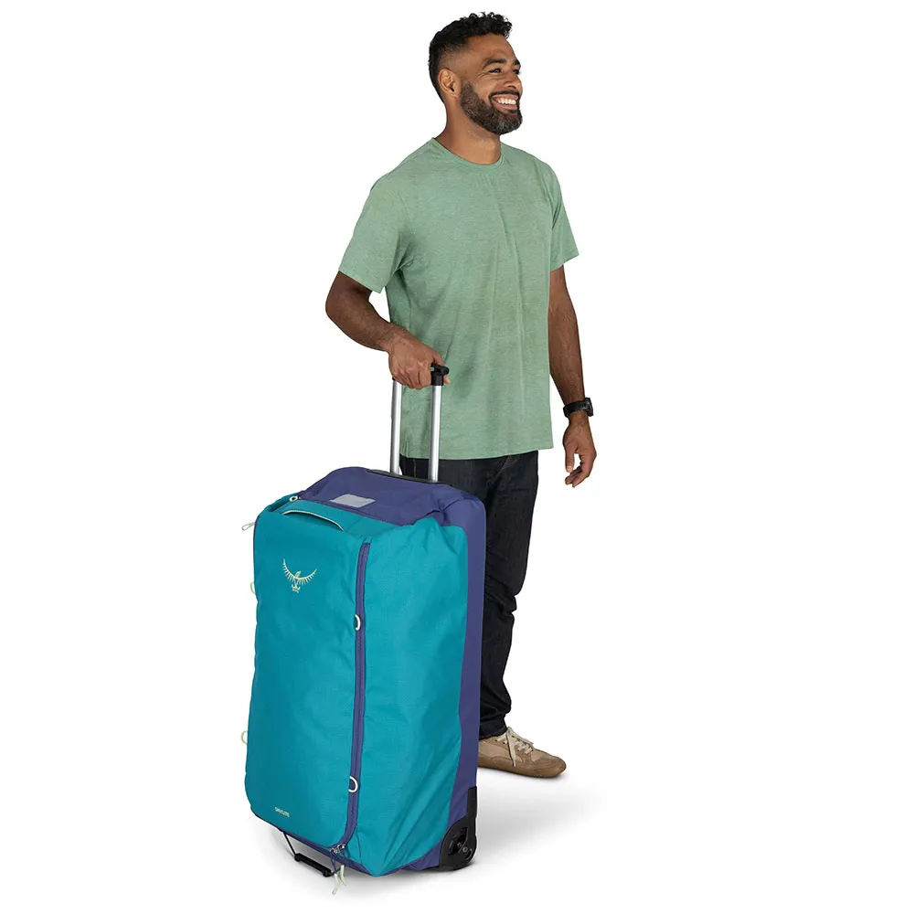 Osprey Daylite Wheeled 115l Koffer Auf Rollen, Blue spikemoss / alkaline, One Size Osprey Daylite Wheeled 115l Koffer Auf Rollen, Blue spikemoss / alkaline, One Size