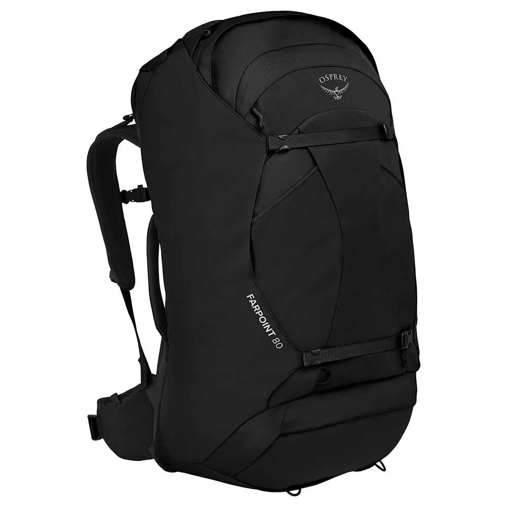Osprey Farpoint 80l Rucksack, Black Osprey Farpoint 80l Rucksack, Black