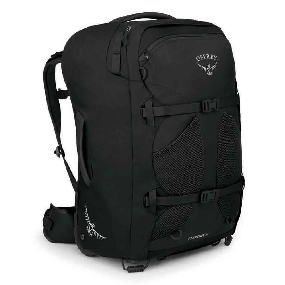 Osprey Farpoint Wheels 36l Rucksack, Black