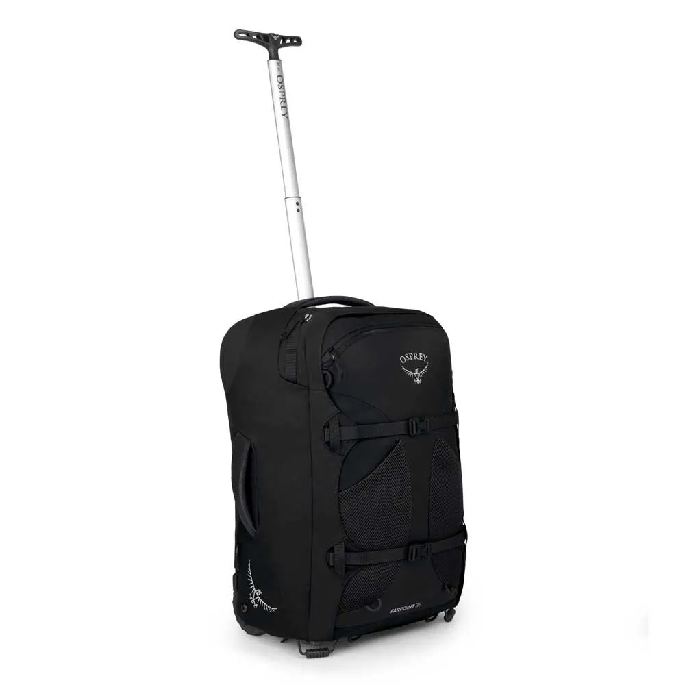 Osprey Farpoint Wheels 36l Rucksack, Black