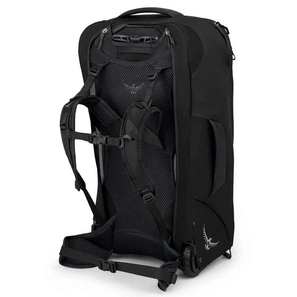 Osprey Farpoint Wheels 65l Rucksack, Black Osprey Farpoint Wheels 65l Rucksack, Black