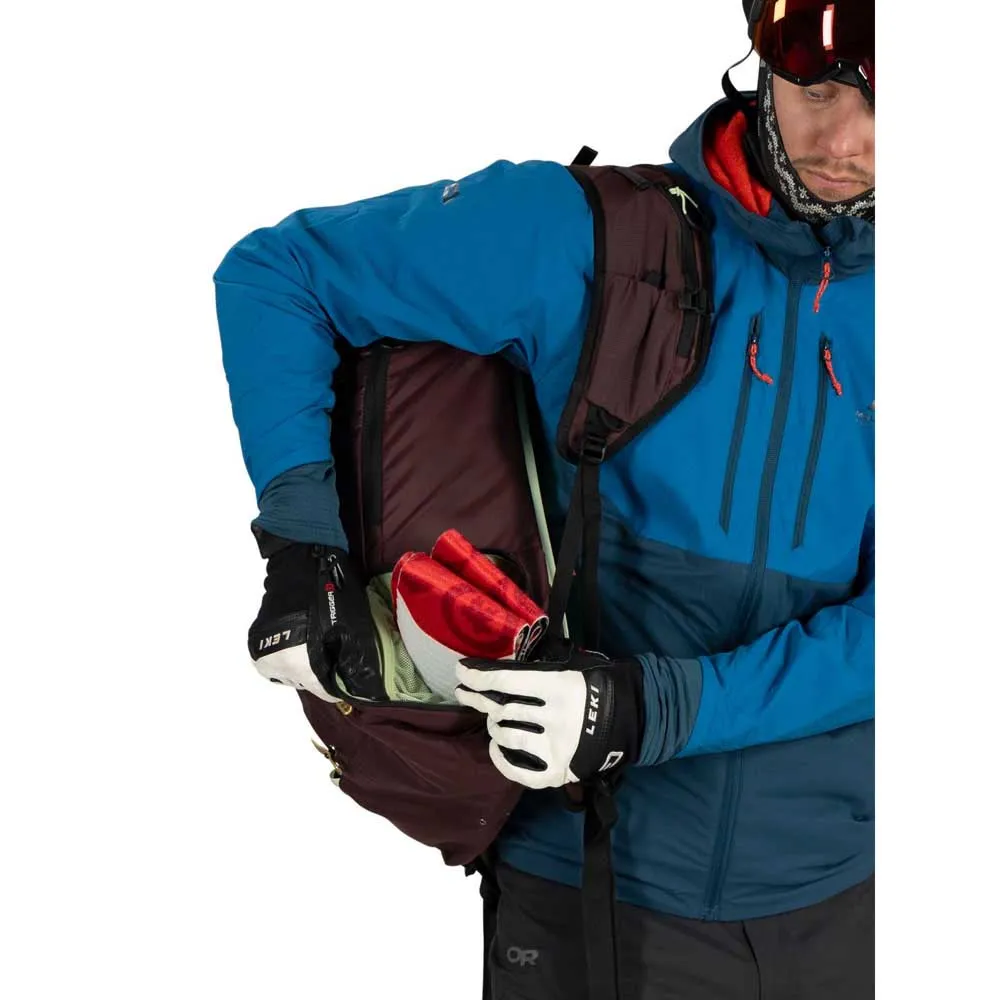 Osprey Firn 18l Rucksack, Elderberry purple / peppermint green Osprey Firn 18l Rucksack, Elderberry purple / peppermint green
