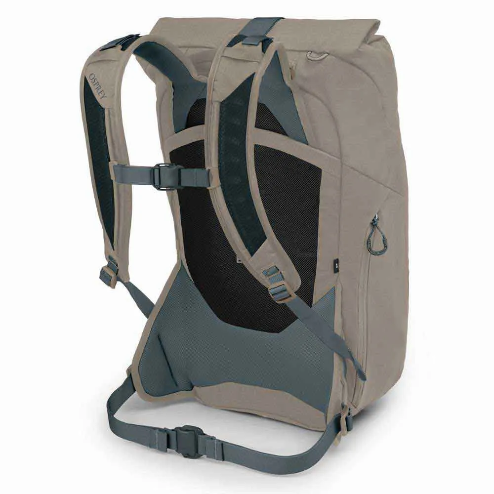Osprey Metron Roll Top 26l Rucksack, Tan concrete, One Size Osprey Metron Roll Top 26l Rucksack, Tan concrete, One Size