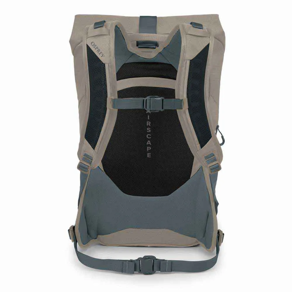 Osprey Metron Roll Top 26l Rucksack, Tan concrete, One Size Osprey Metron Roll Top 26l Rucksack, Tan concrete, One Size