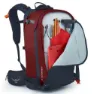 Osprey Soelden Pro E2 Airbag 32l Rucksack, Red mountain