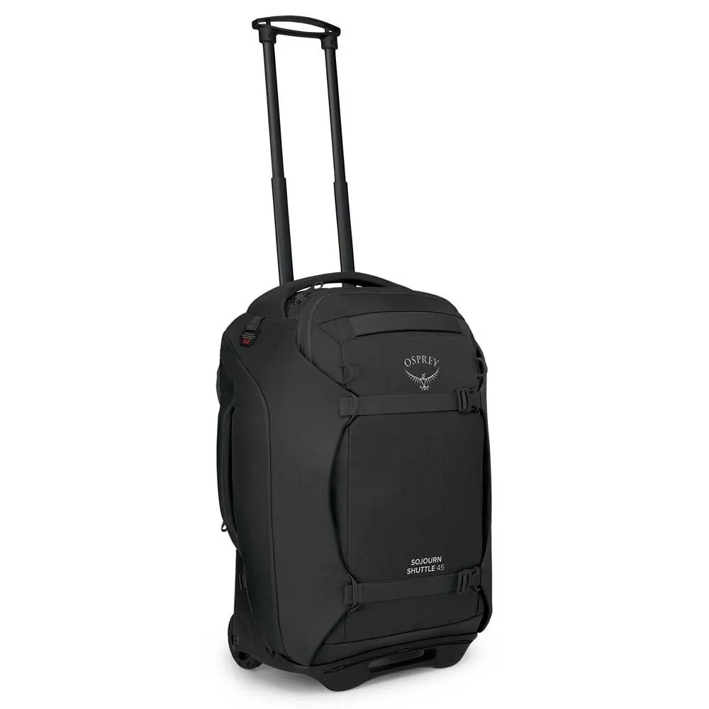 Osprey Sojourn Shuttle Wheeled 22 In 45l Koffer Auf Rollen, Black, One Size Osprey Sojourn Shuttle Wheeled 22 In 45l Koffer Auf Rollen, Black, One Size