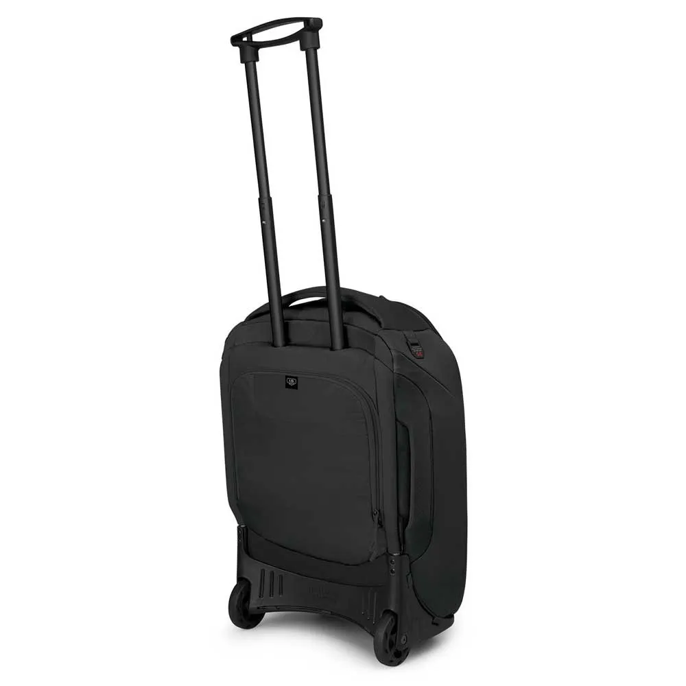 Osprey Sojourn Shuttle Wheeled 22 In 45l Koffer Auf Rollen, Black, One Size Osprey Sojourn Shuttle Wheeled 22 In 45l Koffer Auf Rollen, Black, One Size