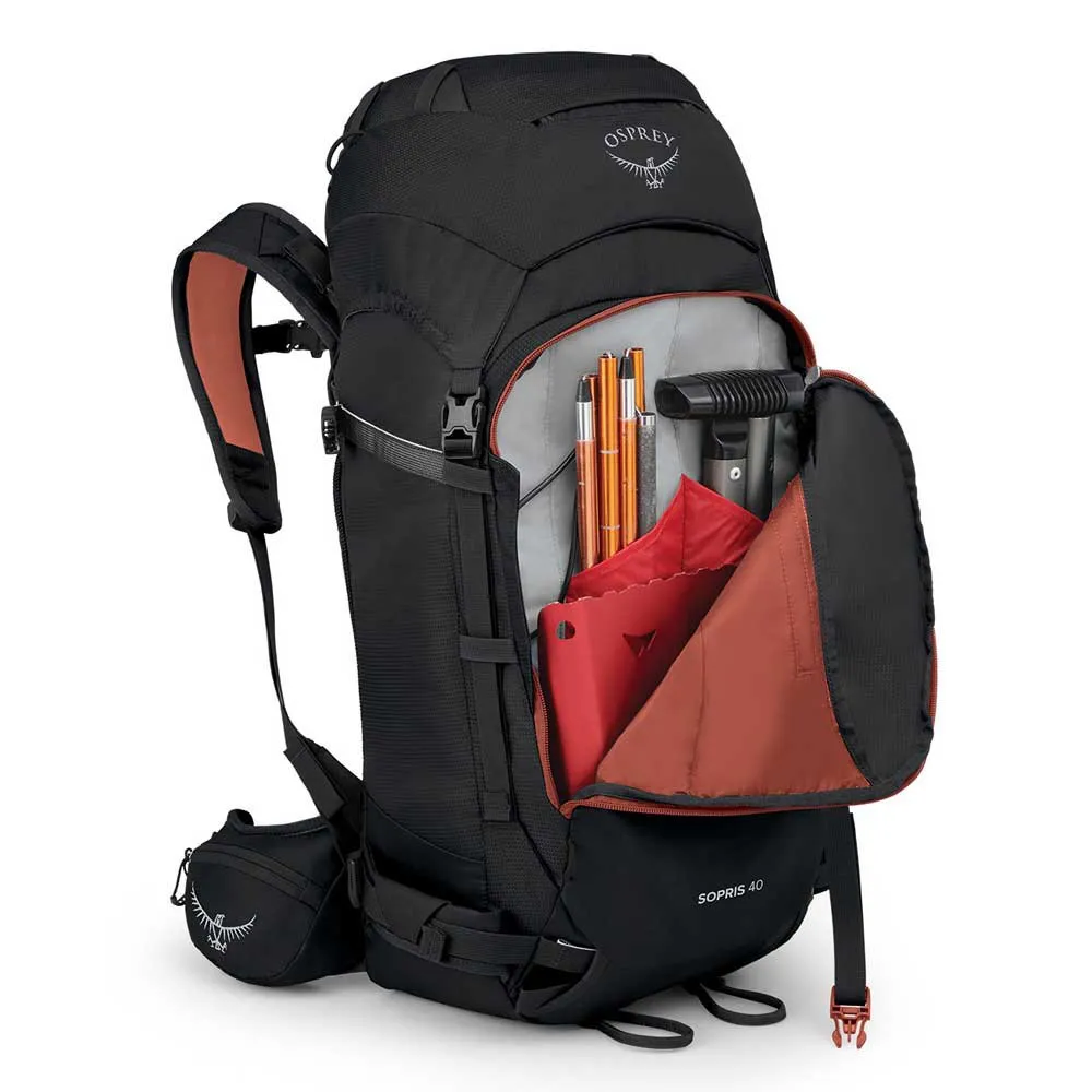 Osprey Sopris 40l Rucksack, Black Osprey Sopris 40l Rucksack, Black