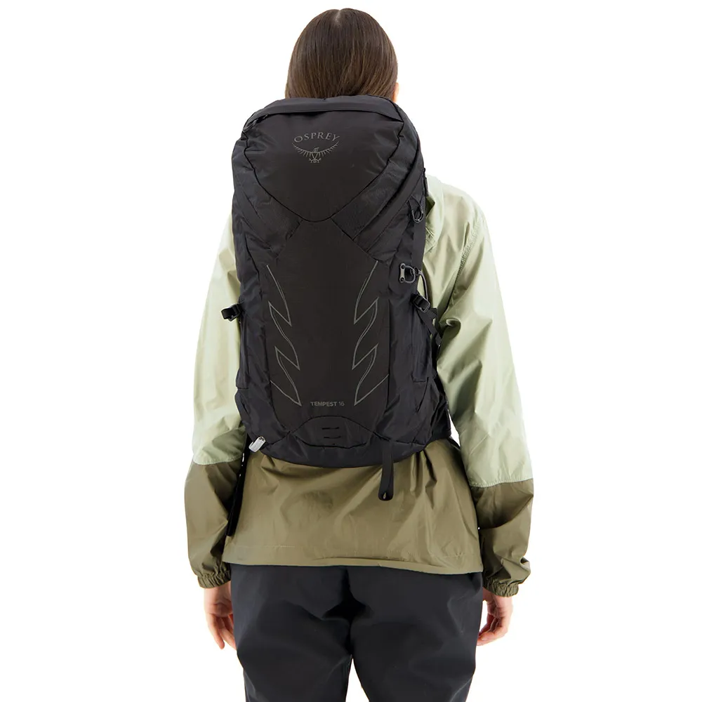 Osprey Tempest 16l Rucksack, Stealth black Osprey Tempest 16l Rucksack, Stealth black