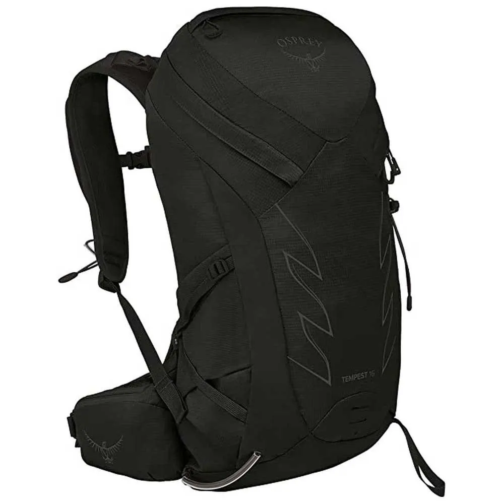 Osprey Tempest 16l Rucksack, Stealth black Osprey Tempest 16l Rucksack, Stealth black