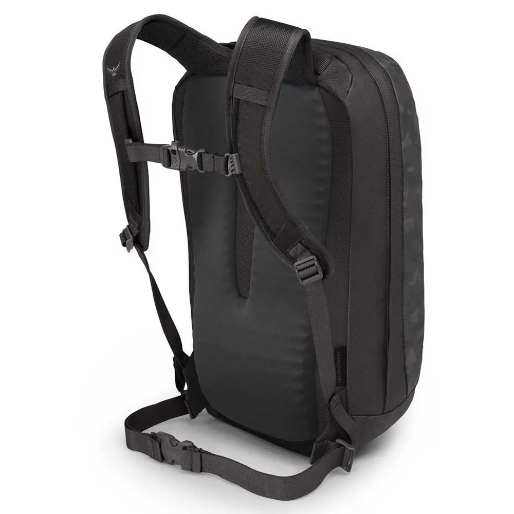 Osprey Transporter Panel Loader 20l Rucksack, Camo black Osprey Transporter Panel Loader 20l Rucksack, Camo black