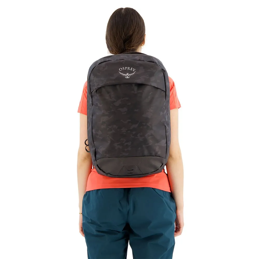 Osprey Transporter Panel Loader 20l Rucksack, Camo black Osprey Transporter Panel Loader 20l Rucksack, Camo black