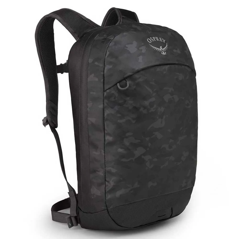 Osprey Transporter Panel Loader 20l Rucksack, Camo black Osprey Transporter Panel Loader 20l Rucksack, Camo black
