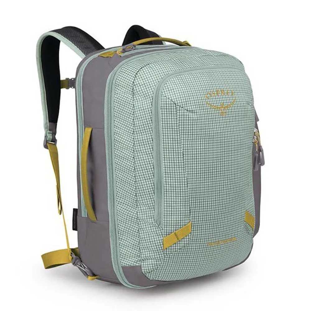 Osprey Transporter Travel 36l Rucksack, Frosty mint / soundwave grey