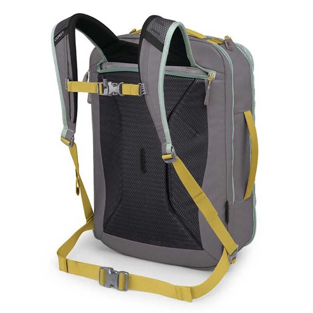 Osprey Transporter Travel 36l Rucksack, Frosty mint / soundwave grey