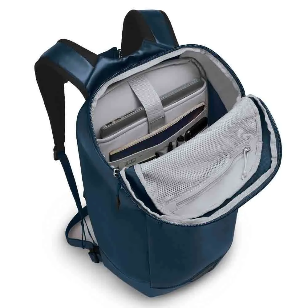 Osprey Transporter Zip Top Small 25l Rucksack, Venturi blue Osprey Transporter Zip Top Small 25l Rucksack, Venturi blue