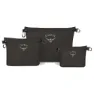 Osprey Ultralight Zipper Sack Set Kulturbeutel, Black