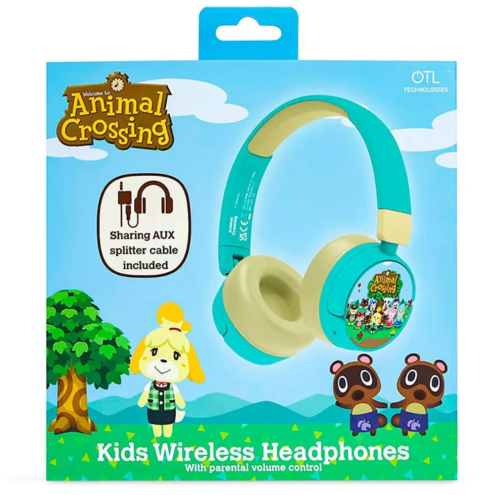Otl Technologies Animal Crossing Kabellose Kopfhörer, Multicolour, One Size Otl Technologies Animal Crossing Kabellose Kopfhörer, Multicolour, One Size
