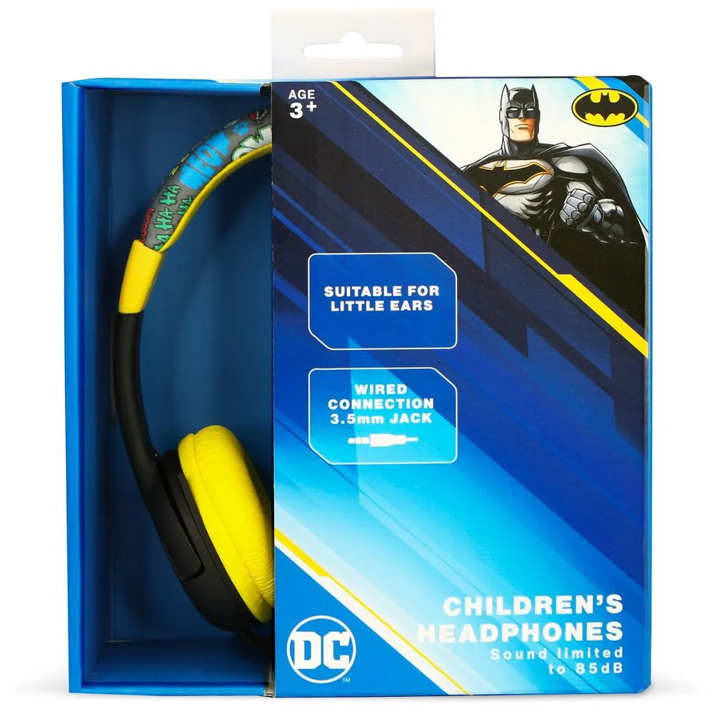 Otl Technologies Batman Dc Comics Kopfhörer, Black / yellow, One Size Otl Technologies Batman Dc Comics Kopfhörer, Black / yellow, One Size