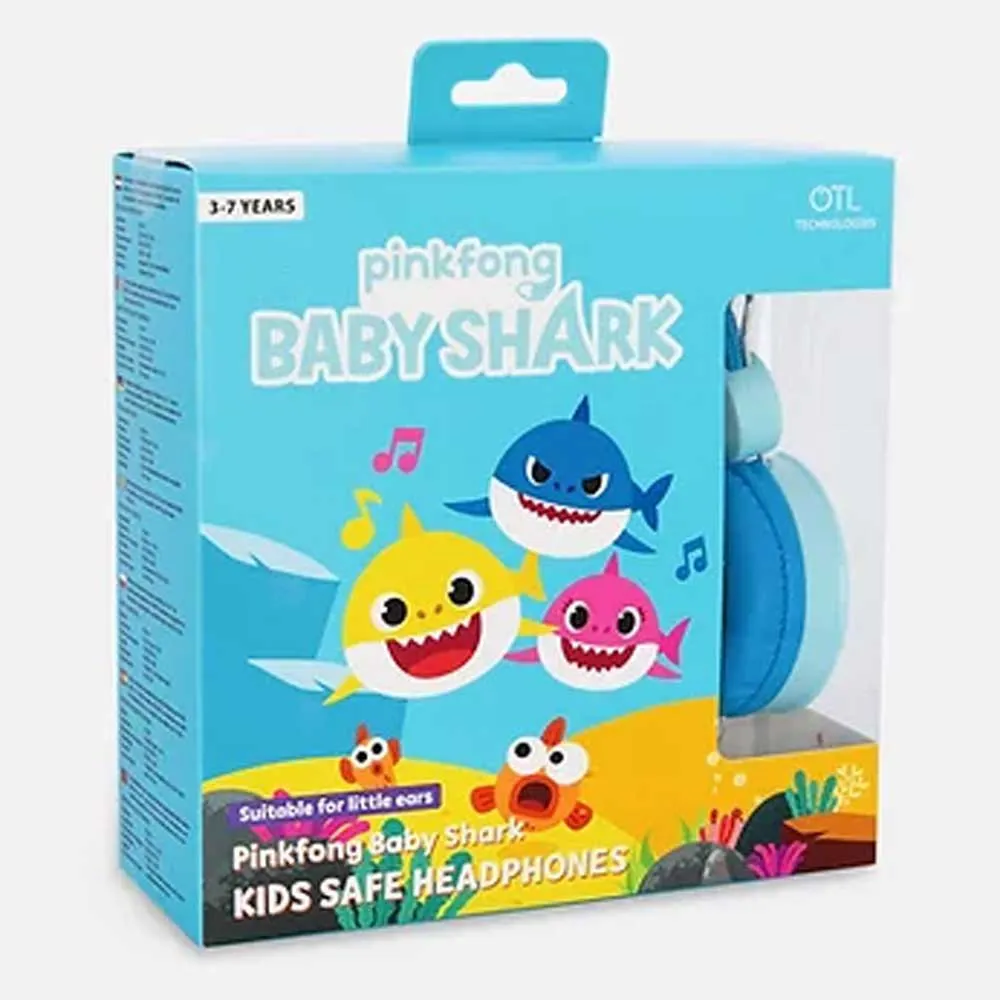 Otl Technologies Core Baby Shark Kopfhörer, Blue, One Size Otl Technologies Core Baby Shark Kopfhörer, Blue, One Size