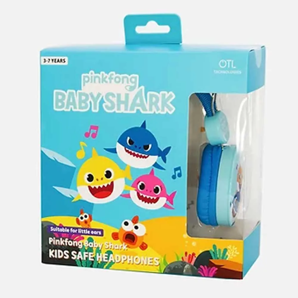 Otl Technologies Core Baby Shark Kopfhörer, Blue, One Size Otl Technologies Core Baby Shark Kopfhörer, Blue, One Size