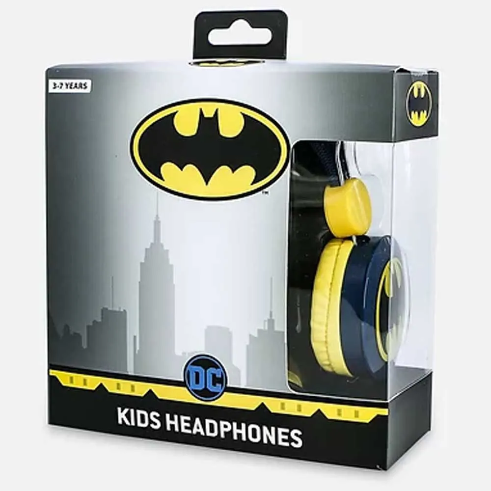 Otl Technologies Core Batman Logo Kopfhörer, Black / yellow, One Size Otl Technologies Core Batman Logo Kopfhörer, Black / yellow, One Size