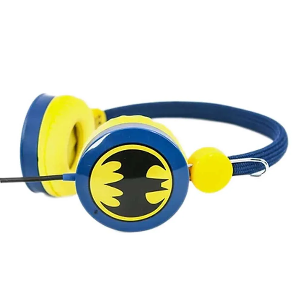 Otl Technologies Core Batman Logo Kopfhörer, Black / yellow, One Size Otl Technologies Core Batman Logo Kopfhörer, Black / yellow, One Size