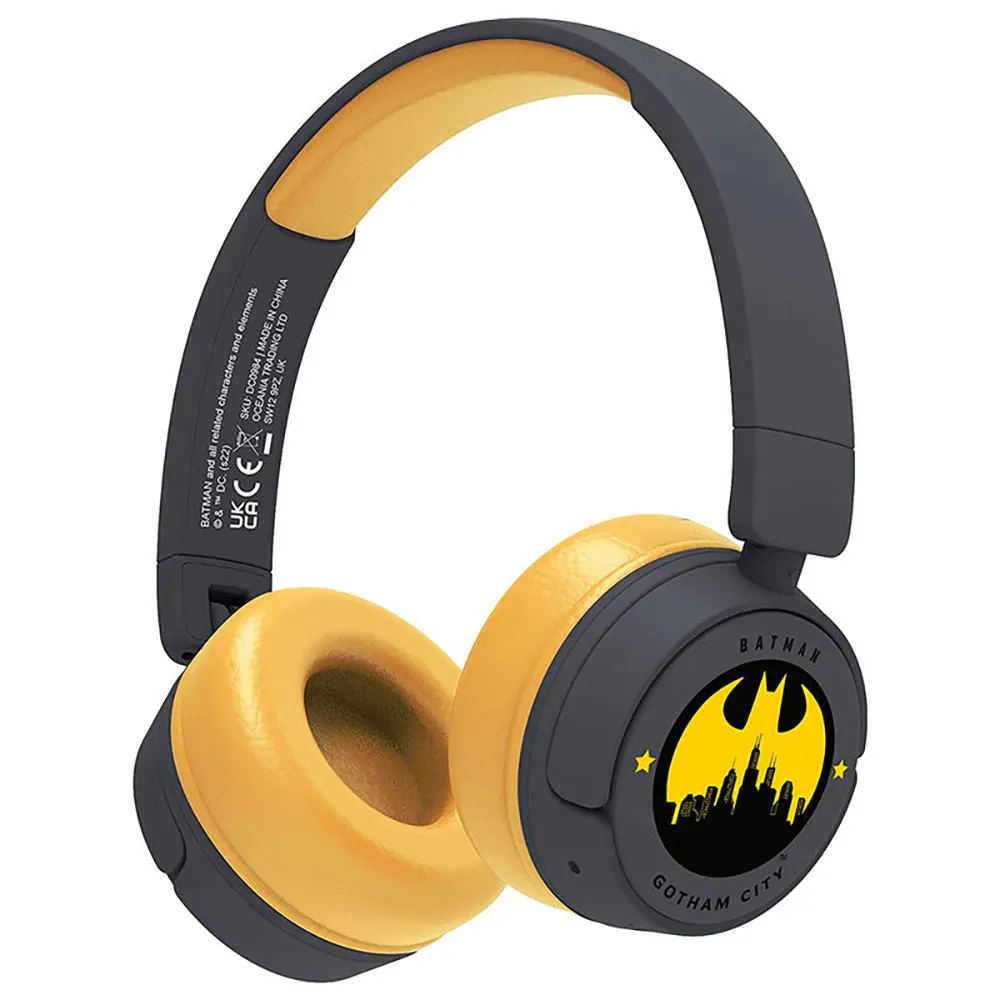 Otl Technologies Gotham City Batman Dc Comics Kopfhörer, Black / orange, One Size Otl Technologies Gotham City Batman Dc Comics Kopfhörer, Black / orange, One Size