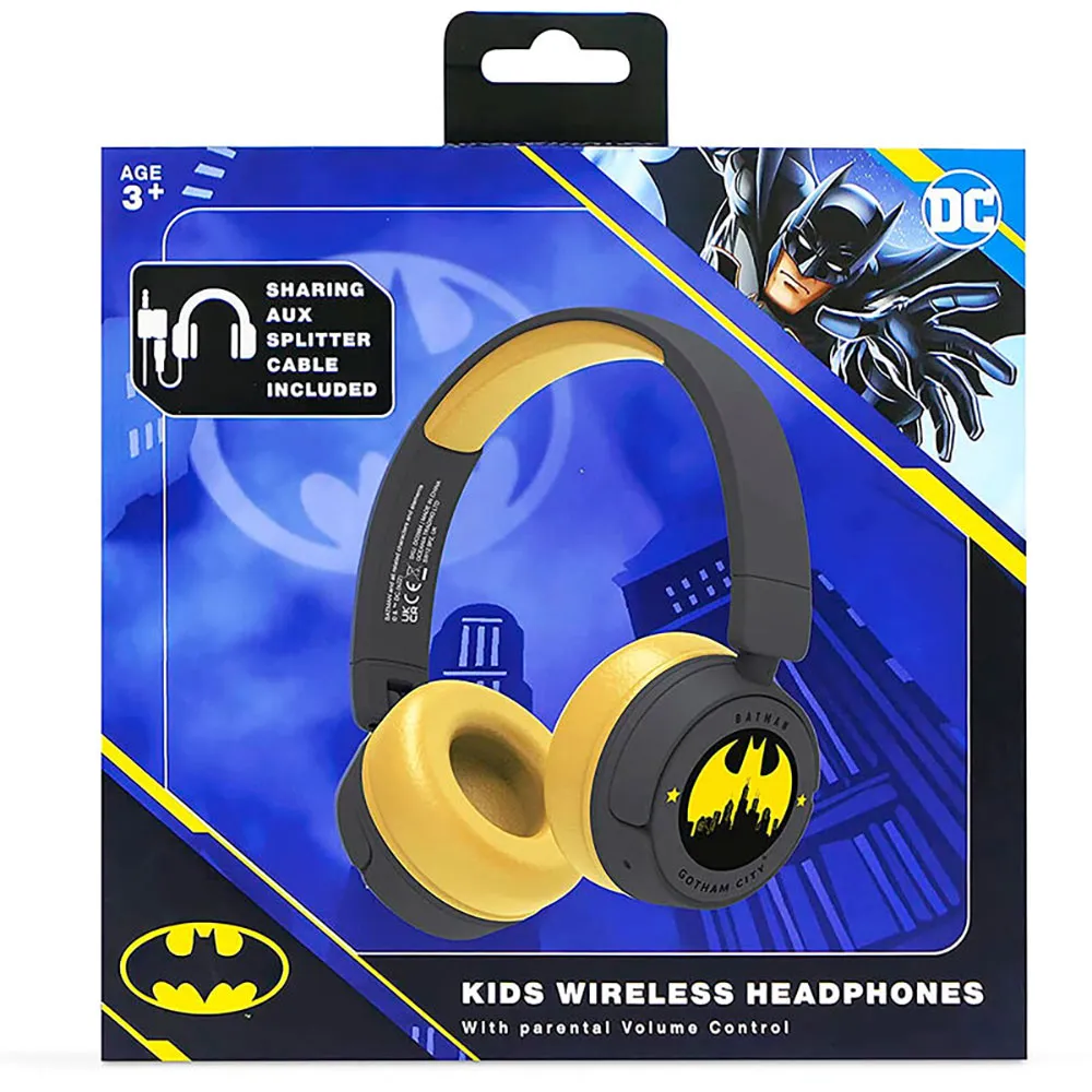 Otl Technologies Gotham City Batman Dc Comics Kopfhörer, Black / orange, One Size Otl Technologies Gotham City Batman Dc Comics Kopfhörer, Black / orange, One Size