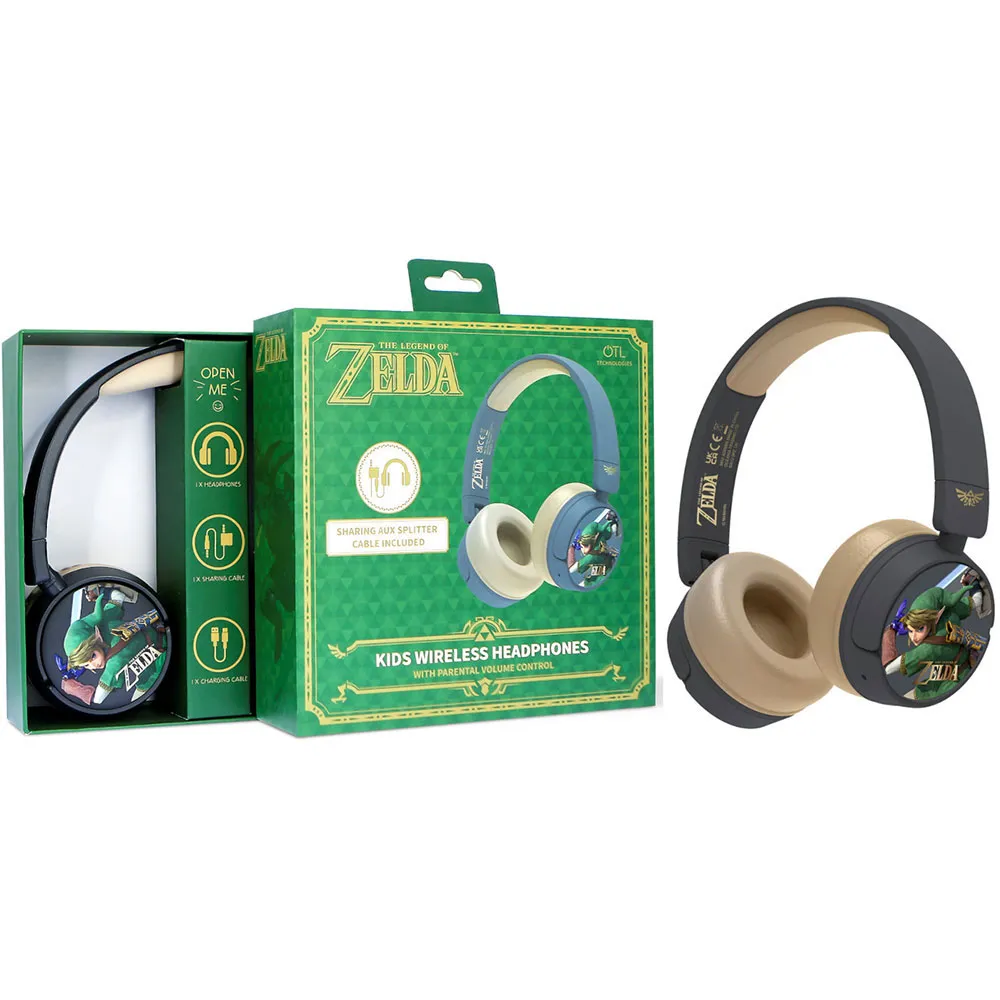 Otl Technologies Legend Of Zelda Kabellose Kopfhörer, Multicolour, One Size Otl Technologies Legend Of Zelda Kabellose Kopfhörer, Multicolour, One Size