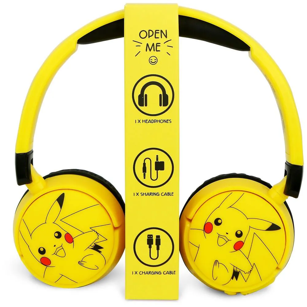 Otl Technologies Pikachu Pokémon-kopfhörer, Multicolour, One Size Otl Technologies Pikachu Pokémon-kopfhörer, Multicolour, One Size