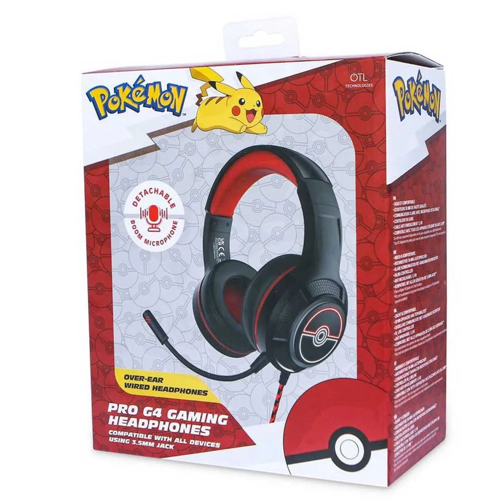 Otl Technologies Pokemon Pokeball Pro G4 Kopfhörer, Multicolor, One Size Otl Technologies Pokemon Pokeball Pro G4 Kopfhörer, Multicolor, One Size