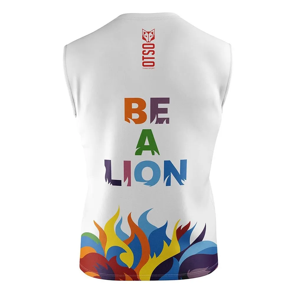 Otso Be A Lion ärmelloses T-shirt male Otso Be A Lion ärmelloses T-shirt male