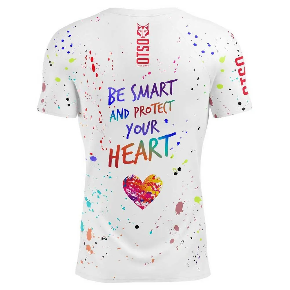 Otso Be Smart & Protect Your Heart Kurzarm-t-shirt male, Multicolour Otso Be Smart & Protect Your Heart Kurzarm-t-shirt male, Multicolour