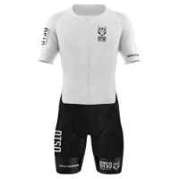 Otso Black & White Kurzarm-trisuit Otso Black & White Kurzarm-trisuit