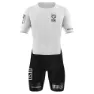 Otso Black & White Kurzarm-trisuit