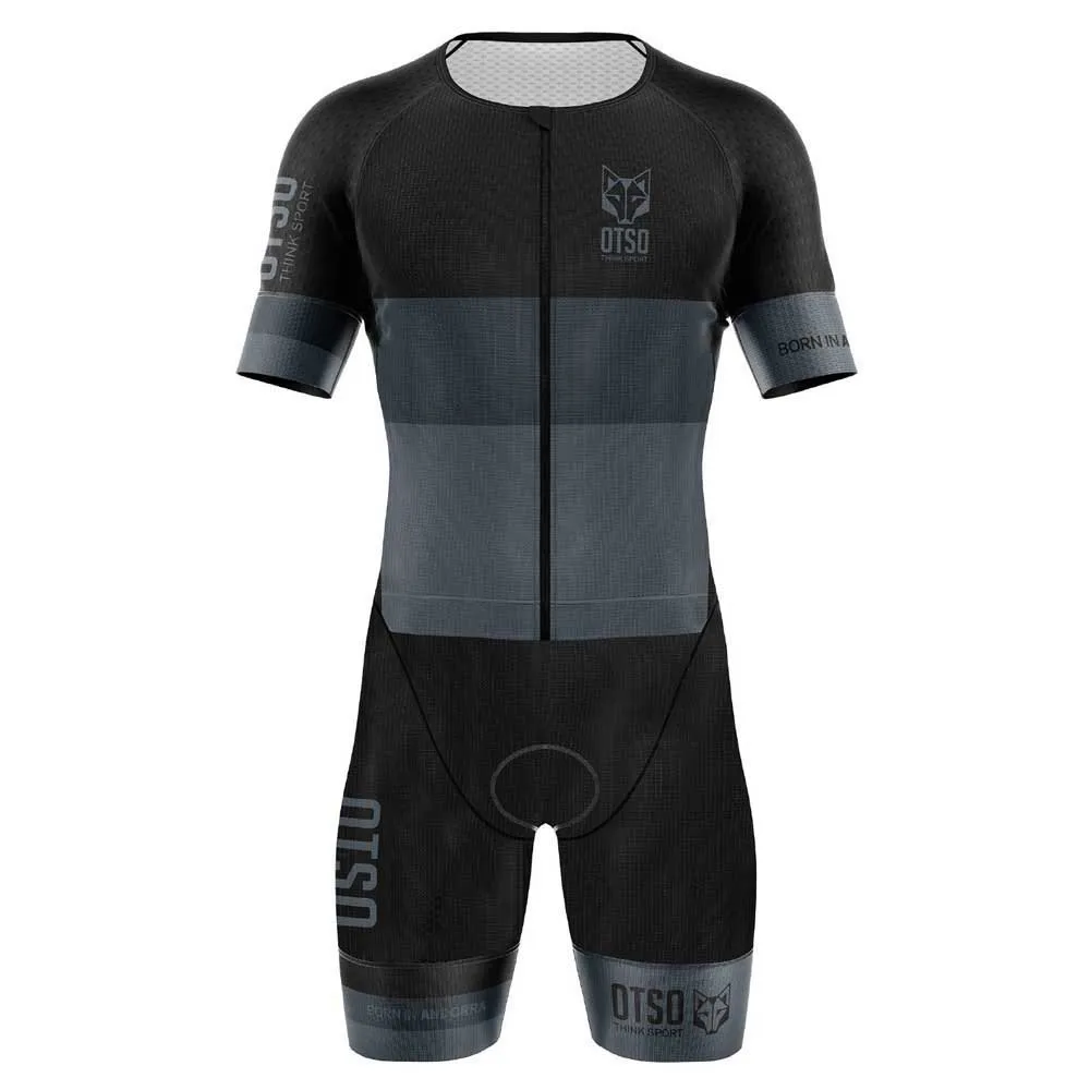 Otso Black Kurzarm-trisuit Refurbished male, Black Otso Black Kurzarm-trisuit Refurbished male, Black