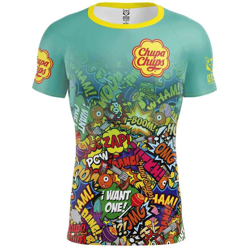 Otso Chupa Chups Comic Kurzarm-t-shirt female Otso Chupa Chups Comic Kurzarm-t-shirt female