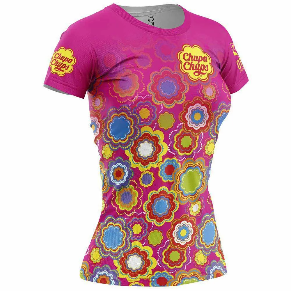Otso Chupa Chups Floral Kurzarm-t-shirt female, Pink Otso Chupa Chups Floral Kurzarm-t-shirt female, Pink